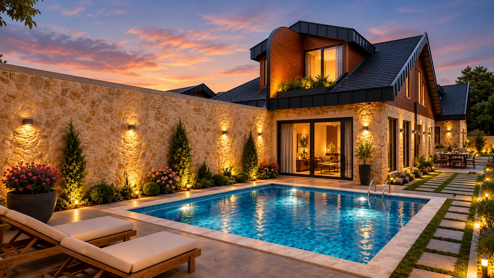 2 Bedroom Villa + Living Room